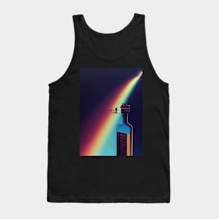 futuristic bottle Tank Top